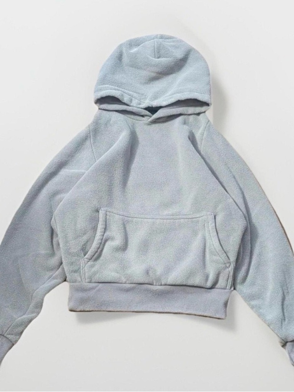 Yeezy Pale Blue Fleece Hoodie Sweatshirt